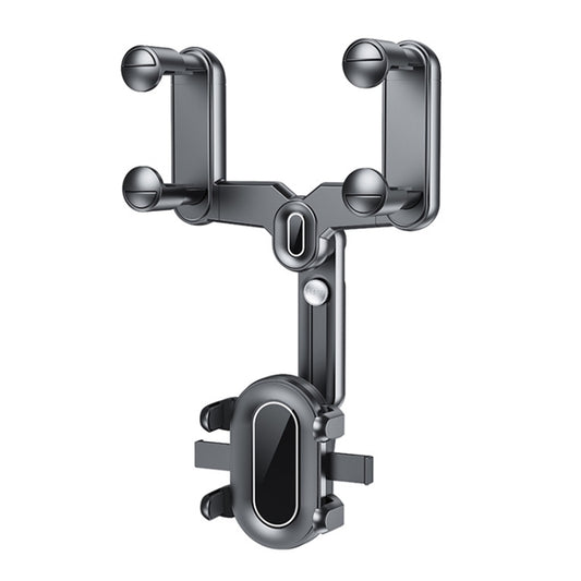Snap-on Rearview Mirror Car Phone Holder In-Car Navigation Bracket - Universal Car Holders by buy2fix | Online Shopping UK | buy2fix