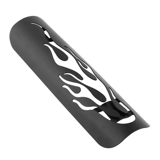 Motorcycle Modification Accessories Universal Retro Exhaust Pipe Heat Shield (Black) - Others by buy2fix | Online Shopping UK | buy2fix