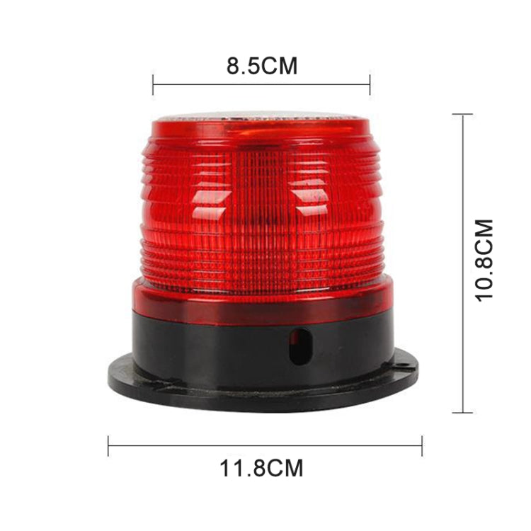 Car Solar Charging Warning Light (Red) - Warning Lights by buy2fix | Online Shopping UK | buy2fix