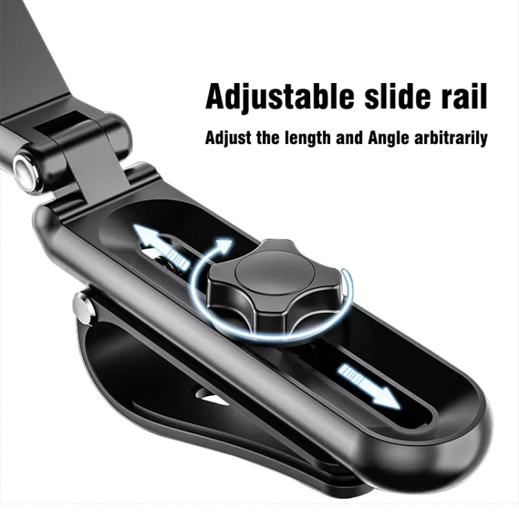 Multifunctional Car Sun Visor Rear Seat Mobile Phone Holder (Green) - Universal Car Holders by buy2fix | Online Shopping UK | buy2fix