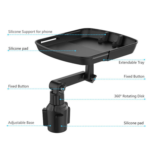 Car Food Rack Mobile Phone Holder - Universal Car Holders by buy2fix | Online Shopping UK | buy2fix