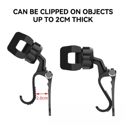 Multifunctional Car Sun Visor Rear Seat Mobile Phone Holder (Grey) - Universal Car Holders by buy2fix | Online Shopping UK | buy2fix