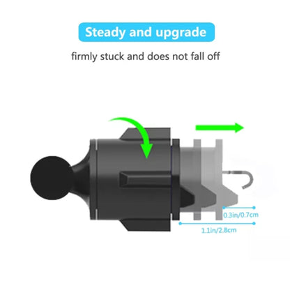 Multifunctional Car Air Conditioner Air Outlet Phone Holder (Black) - Universal Car Holders by buy2fix | Online Shopping UK | buy2fix