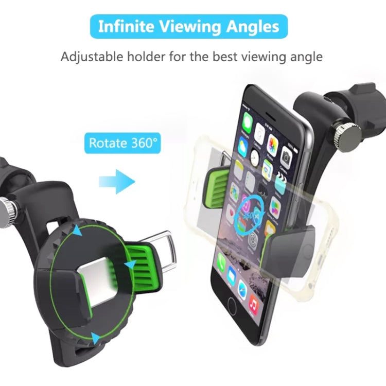 Multifunctional Car Air Conditioner Air Outlet Phone Holder (Black) - Universal Car Holders by buy2fix | Online Shopping UK | buy2fix