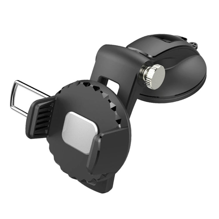 Multifunctional Car Center Console Dashboard Suction Cup Phone Holder (Black) - Universal Car Holders by buy2fix | Online Shopping UK | buy2fix