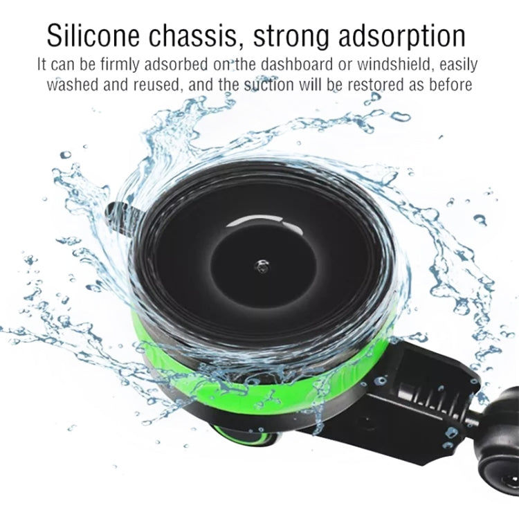 Multifunctional Car Center Console Dashboard Suction Cup Phone Holder (Black) - Universal Car Holders by buy2fix | Online Shopping UK | buy2fix