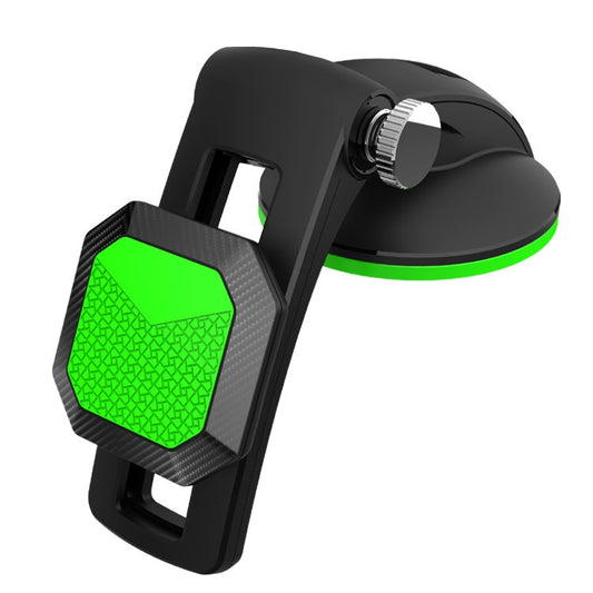 Multifunctional Car Center Console Dashboard Suction Cup Magnetic Phone Holder (Green) - Universal Car Holders by buy2fix | Online Shopping UK | buy2fix