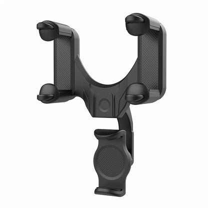 Car Rear Mirror Navigation Phone Holder (Black) - Universal Car Holders by buy2fix | Online Shopping UK | buy2fix