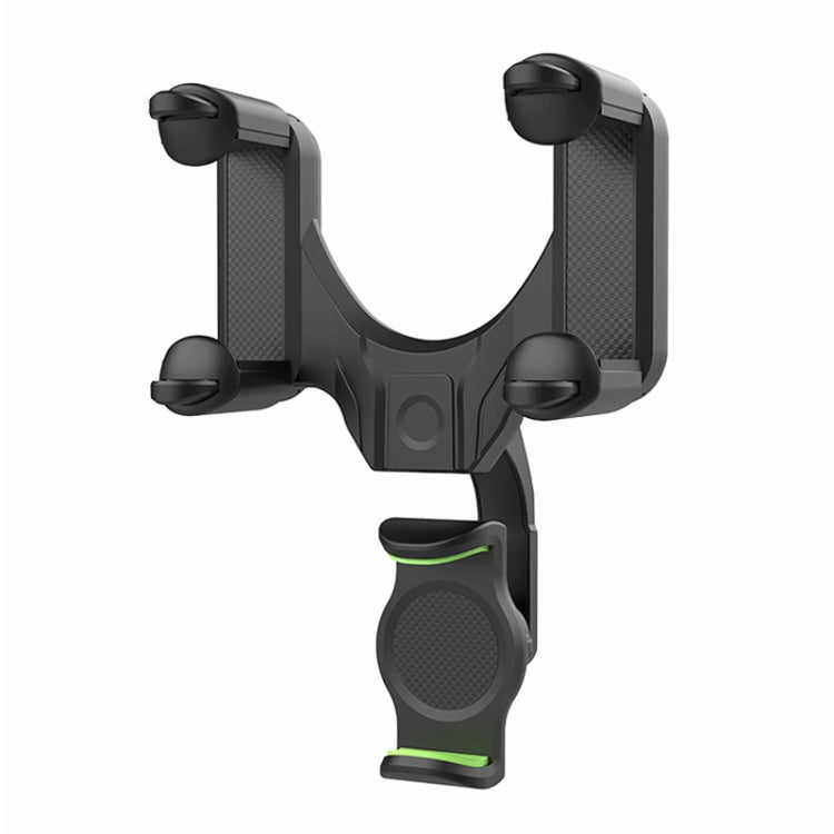Car Rear Mirror Navigation Phone Holder (Green) - Universal Car Holders by buy2fix | Online Shopping UK | buy2fix