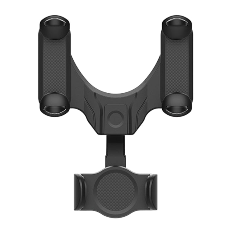 Car Rear Mirror Navigation Phone Holder (Black) - Universal Car Holders by buy2fix | Online Shopping UK | buy2fix