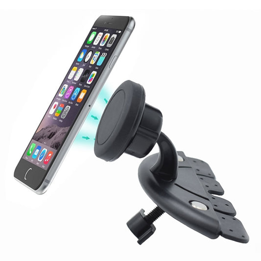 Car Magnetic CD Port Mobile Phone Navigation Holder - Universal Car Holders by buy2fix | Online Shopping UK | buy2fix