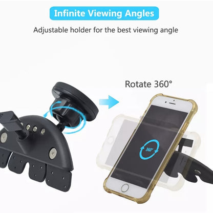 Car Magnetic CD Port Mobile Phone Navigation Holder - Universal Car Holders by buy2fix | Online Shopping UK | buy2fix