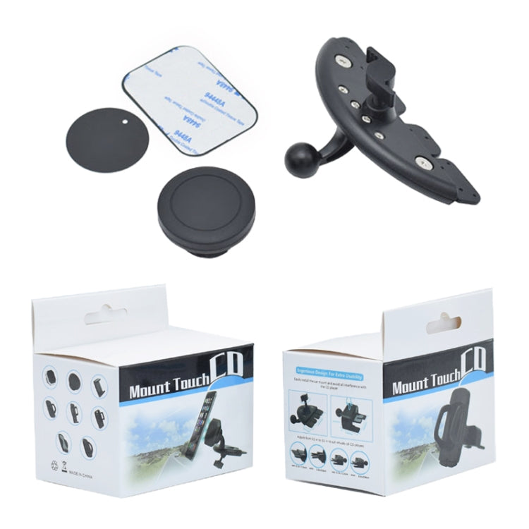 Car Magnetic CD Port Mobile Phone Navigation Holder - Universal Car Holders by buy2fix | Online Shopping UK | buy2fix