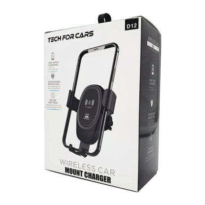 Car Wireless Charger Multifunctional Mobile Phone Wireless Charger Stand (Black) - Wireless Charger Holders by buy2fix | Online Shopping UK | buy2fix