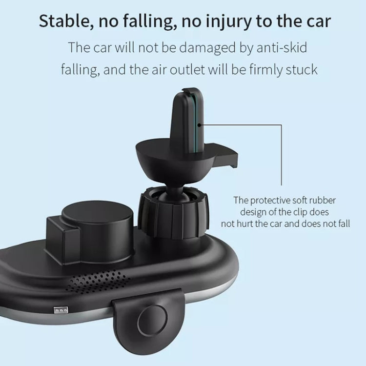Car Smart Wireless Charger Phone Holder - Wireless Charger Holders by buy2fix | Online Shopping UK | buy2fix