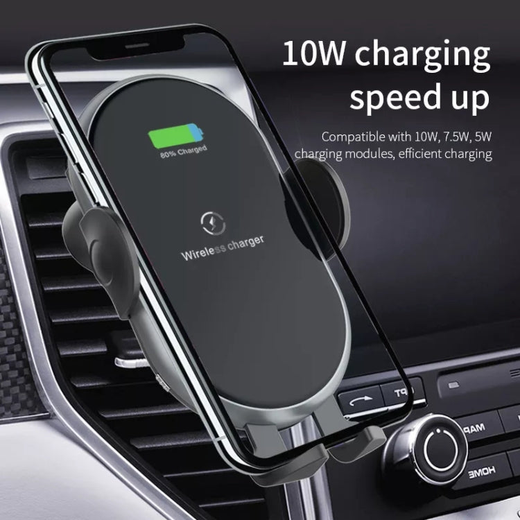 Car Smart Wireless Charger Phone Holder - Wireless Charger Holders by buy2fix | Online Shopping UK | buy2fix
