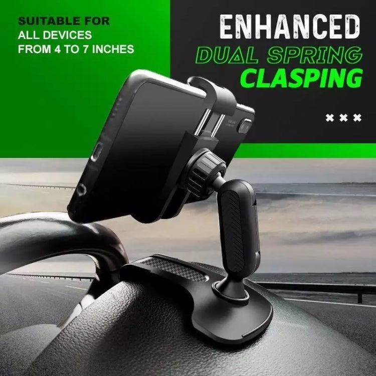202-D Car Dashboard Mobile Phone Holder Bracket - Universal Car Holders by buy2fix | Online Shopping UK | buy2fix