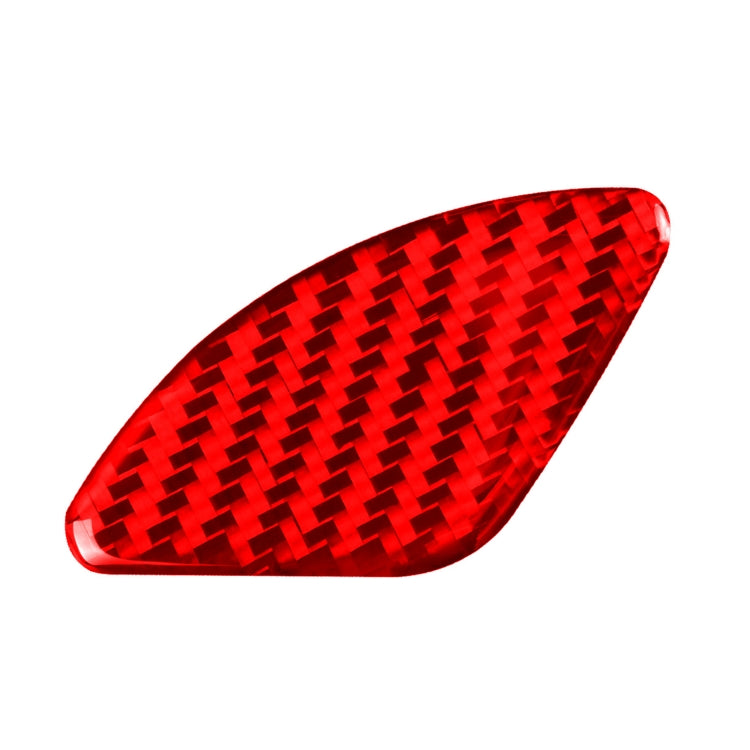 4 PCS Set for Honda CRV 2007-2011 Carbon Fiber Car Inner Door Bowl Patch Decorative Sticker,Left and Right Drive Universal(Red) - Car Interior Mouldings by buy2fix | Online Shopping UK | buy2fix
