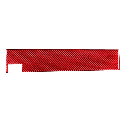 For Honda CRV 2007-2011 Carbon Fiber Car Co-pilot Glove Box Panel Decorative Sticker,Left Drive (Red) - Car Interior Mouldings by buy2fix | Online Shopping UK | buy2fix