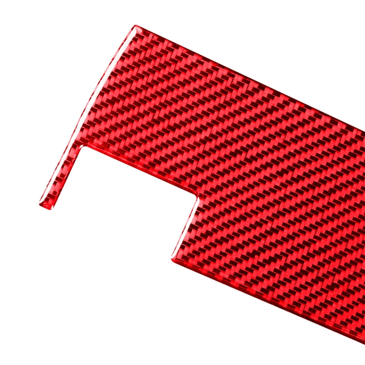 For Honda CRV 2007-2011 Carbon Fiber Car Co-pilot Glove Box Panel Decorative Sticker,Left Drive (Red) - Car Interior Mouldings by buy2fix | Online Shopping UK | buy2fix