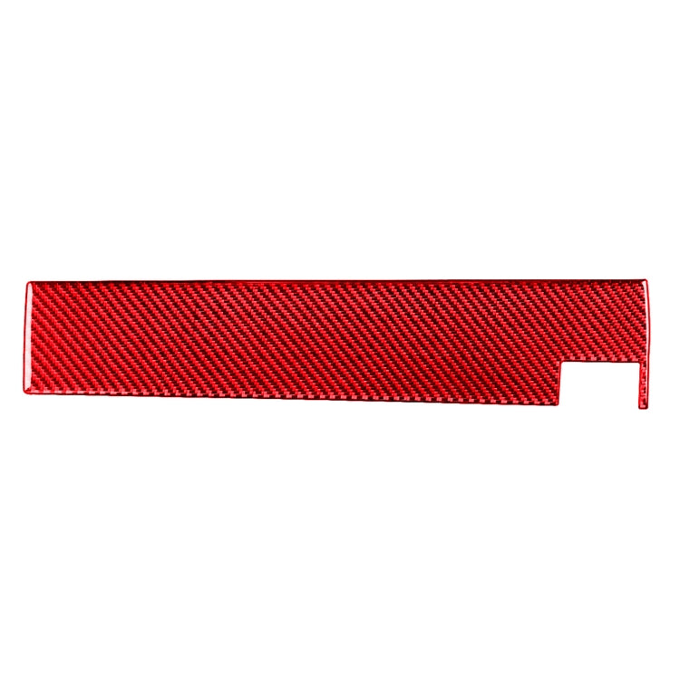 For Honda CRV 2007-2011 Carbon Fiber Car Co-pilot Glove Box Panel Decorative Sticker,Right Drive (Red) - Car Interior Mouldings by buy2fix | Online Shopping UK | buy2fix