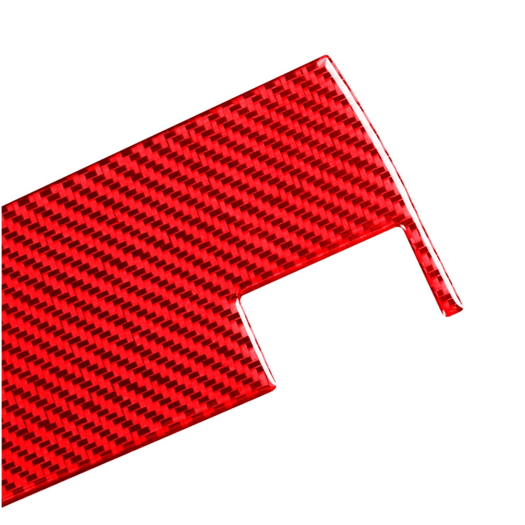 For Honda CRV 2007-2011 Carbon Fiber Car Co-pilot Glove Box Panel Decorative Sticker,Right Drive (Red) - Car Interior Mouldings by buy2fix | Online Shopping UK | buy2fix