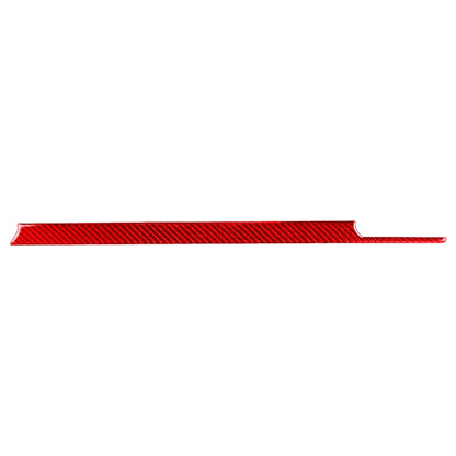 For Honda CRV 2007-2011 Carbon Fiber Car Co-pilot Center Control Trim Decorative Sticker,Left Drive (Red) - Car Interior Mouldings by buy2fix | Online Shopping UK | buy2fix