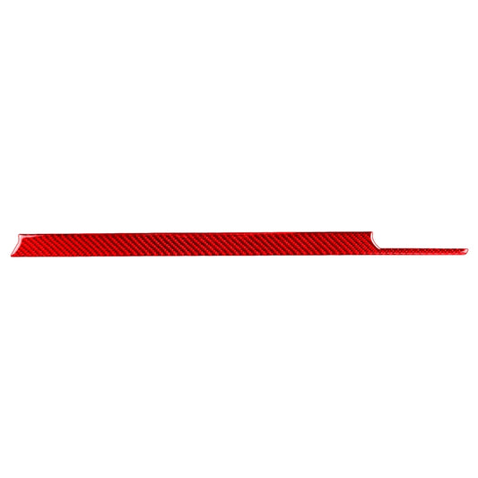 For Honda CRV 2007-2011 Carbon Fiber Car Co-pilot Center Control Trim Decorative Sticker,Left Drive (Red) - Car Interior Mouldings by buy2fix | Online Shopping UK | buy2fix