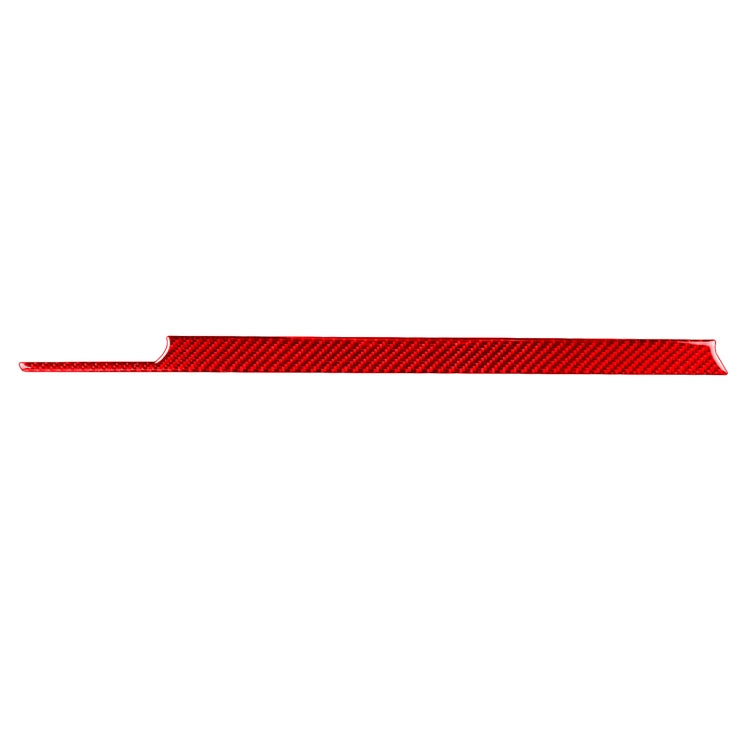 For Honda CRV 2007-2011 Carbon Fiber Car Co-pilot Center Control Trim Decorative Sticker,Right Drive (Red) - Car Interior Mouldings by buy2fix | Online Shopping UK | buy2fix