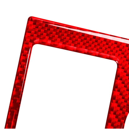 For Honda CRV 2007-2011 Carbon Fiber Car Water Cup Holder Panel Decorative Sticker, Right Drive (Red) - Car Interior Mouldings by buy2fix | Online Shopping UK | buy2fix