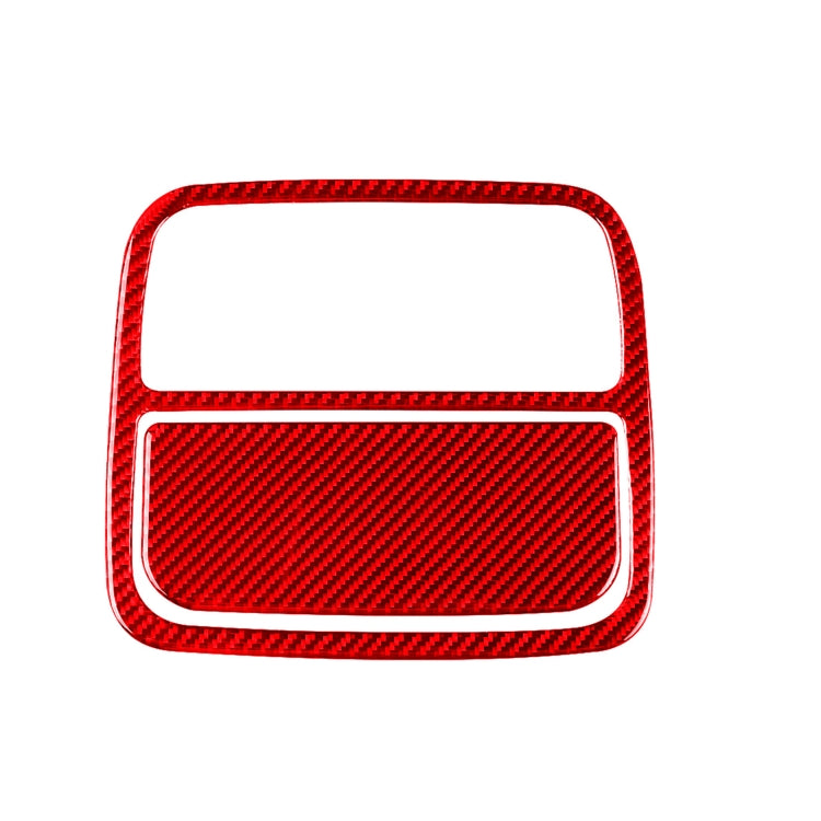 2 PCS Set  for Honda CRV 2007-2011 Carbon Fiber Car Front Reading Light Panel Decorative Sticker,Left and Right Drive Universal (Red) - Car Interior Mouldings by buy2fix | Online Shopping UK | buy2fix