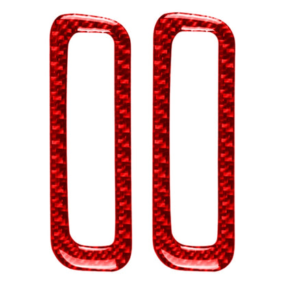 Car Carbon Fiber A-pillar Air Outlet Decorative Sticker for Mazda CX-5 2017-2018, Left and Right Drive (Red) - Car Interior Mouldings by buy2fix | Online Shopping UK | buy2fix