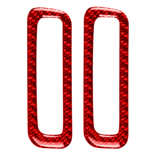 Car Carbon Fiber A-pillar Air Outlet Decorative Sticker for Mazda CX-5 2017-2018, Left and Right Drive (Red) - Car Interior Mouldings by buy2fix | Online Shopping UK | buy2fix