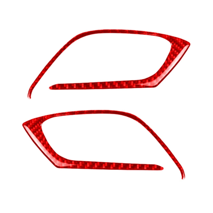 Car Carbon Fiber Inside Door Handle Decorative Sticker for Mazda CX-5 2017-2018, Left and Right Drive (Red) - Car Interior Mouldings by buy2fix | Online Shopping UK | buy2fix