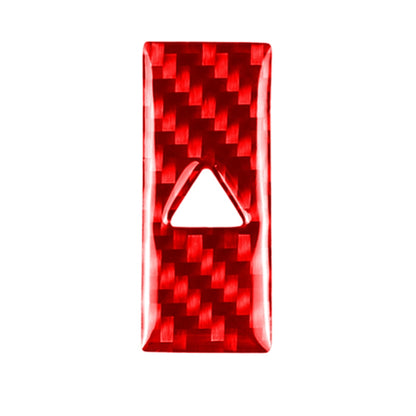 Car Carbon Fiber Warning Light Decorative Sticker for Mazda CX-5 2017-2018, Left and Right Drive (Red) - Car Interior Mouldings by buy2fix | Online Shopping UK | buy2fix
