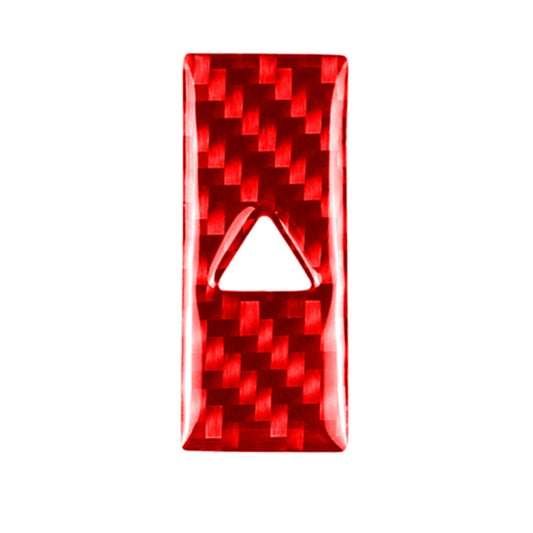 Car Carbon Fiber Warning Light Decorative Sticker for Mazda CX-5 2017-2018, Left and Right Drive (Red) - Car Interior Mouldings by buy2fix | Online Shopping UK | buy2fix