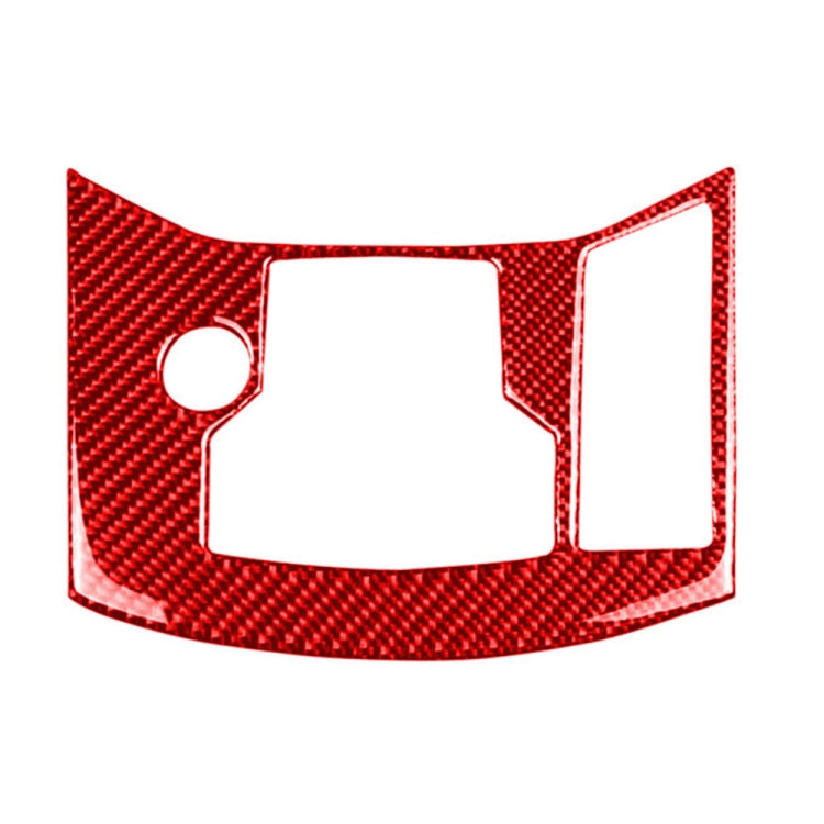 Car Carbon Fiber Handbrake Panel Decorative Sticker for Mazda CX-5 2017-2018, Right Drive (Red) - Car Interior Mouldings by buy2fix | Online Shopping UK | buy2fix