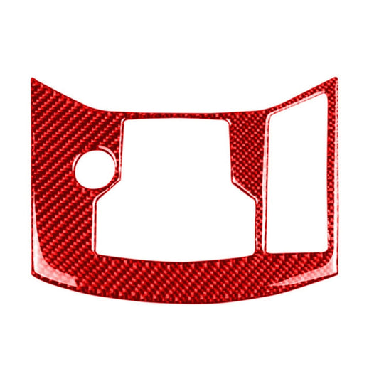 Car Carbon Fiber Handbrake Panel Decorative Sticker for Mazda CX-5 2017-2018, Right Drive (Red) - Car Interior Mouldings by buy2fix | Online Shopping UK | buy2fix