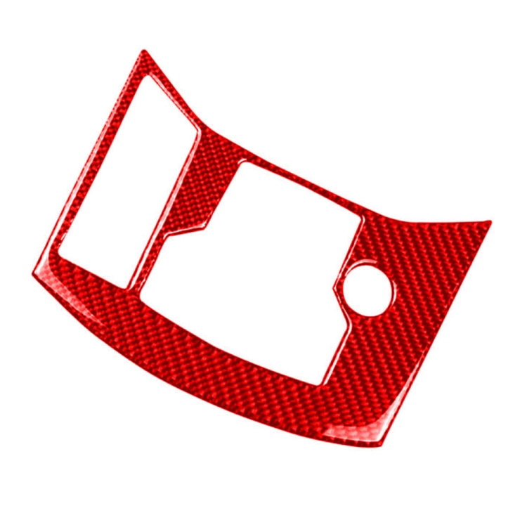 Car Carbon Fiber Handbrake Panel Decorative Sticker for Mazda CX-5 2017-2018, Left Drive (Red) - Car Interior Mouldings by buy2fix | Online Shopping UK | buy2fix