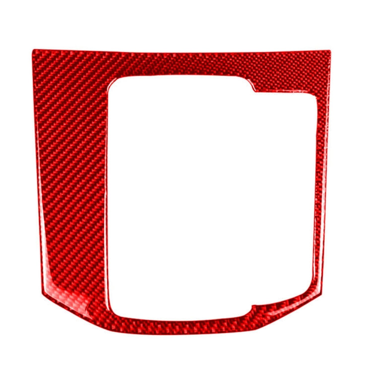 Car Carbon Fiber Gear Panel Decorative Sticker for Mazda CX-5 2017-2018, Right Drive (Red) - Car Interior Mouldings by buy2fix | Online Shopping UK | buy2fix