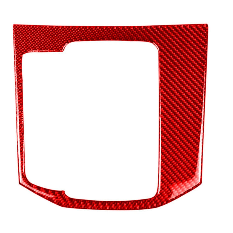 Car Carbon Fiber Gear Panel Decorative Sticker for Mazda CX-5 2017-2018, Left Drive (Red) - Car Interior Mouldings by buy2fix | Online Shopping UK | buy2fix