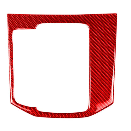 Car Carbon Fiber Gear Panel Decorative Sticker for Mazda CX-5 2017-2018, Left Drive (Red) - Car Interior Mouldings by buy2fix | Online Shopping UK | buy2fix