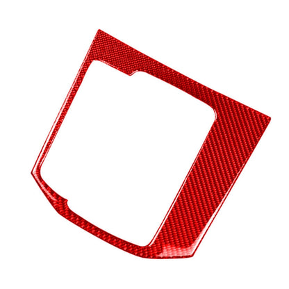 Car Carbon Fiber Gear Panel Decorative Sticker for Mazda CX-5 2017-2018, Left Drive (Red) - Car Interior Mouldings by buy2fix | Online Shopping UK | buy2fix