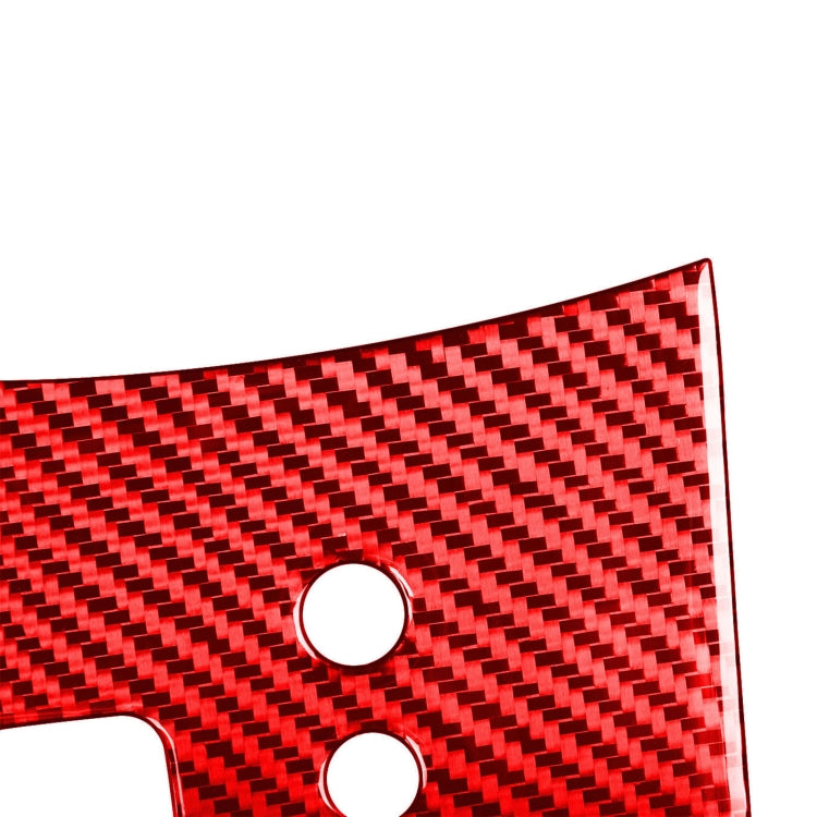 Car Carbon Fiber Gear Panel Decorative Sticker for Toyota RAV4 2006-2013, Right Drive (Red) - Car Interior Mouldings by buy2fix | Online Shopping UK | buy2fix