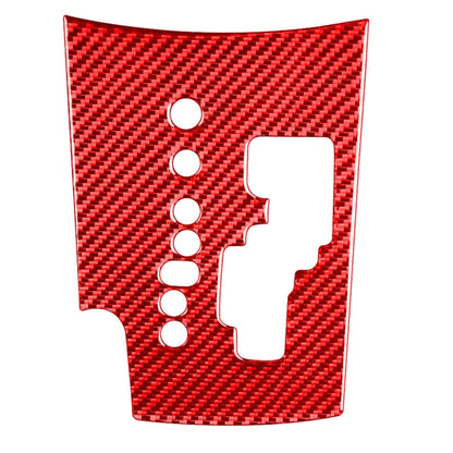 Car Carbon Fiber Gear Panel Decorative Sticker for Toyota RAV4 2006-2013, Left Drive (Red) - Car Interior Mouldings by buy2fix | Online Shopping UK | buy2fix