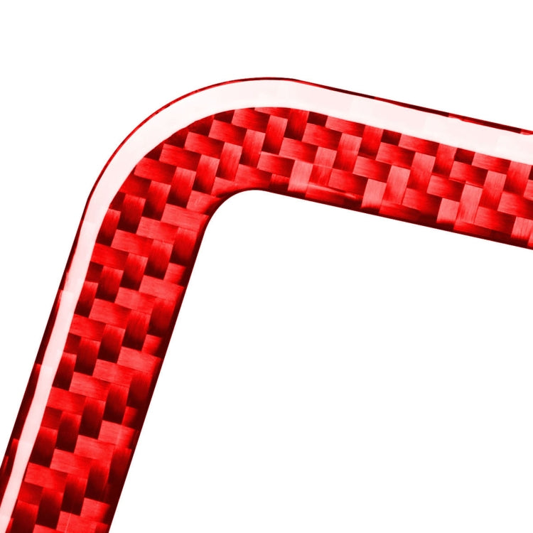 Car Carbon Fiber Front Reading Light Panel Decorative Sticker for Toyota RAV4 2006-2013, Left and Right Drive (Red) - Car Interior Mouldings by buy2fix | Online Shopping UK | buy2fix