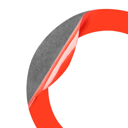 Car Carbon Fiber Steering Wheel Decorative Sticker for Toyota RAV4 2006-2013, Left and Right Drive (Red) - Car Interior Mouldings by buy2fix | Online Shopping UK | buy2fix