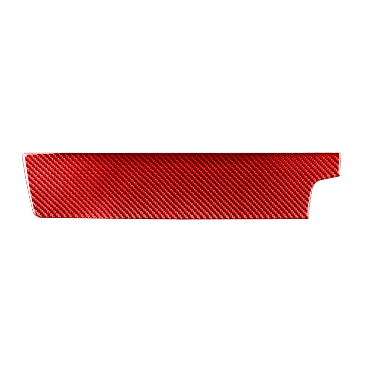 Car Carbon Fiber Passenger Center Control Panel Decorative Sticker for Toyota RAV4 2006-2013, Right Drive (Red) - Car Interior Mouldings by buy2fix | Online Shopping UK | buy2fix