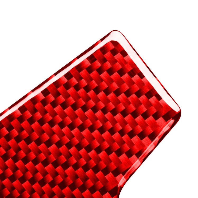 Car Carbon Fiber Passenger Center Control Panel Decorative Sticker for Toyota RAV4 2006-2013, Right Drive (Red) - Car Interior Mouldings by buy2fix | Online Shopping UK | buy2fix