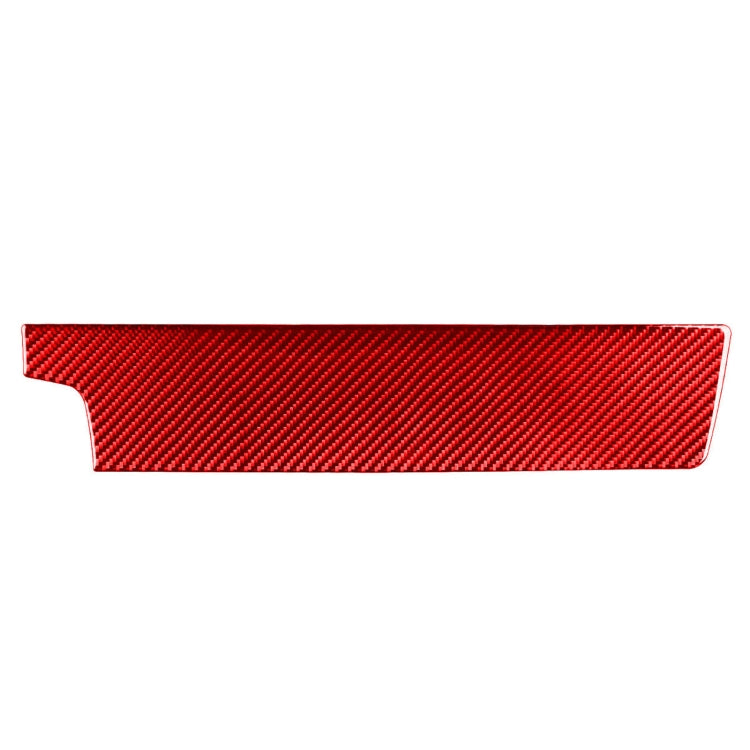 Car Carbon Fiber Passenger Center Control Panel Decorative Sticker for Toyota RAV4 2006-2013, Left Drive (Red) - Car Interior Mouldings by buy2fix | Online Shopping UK | buy2fix